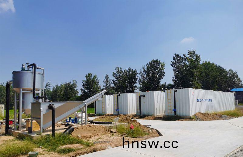 邏崗汚水處理廠與(yu)桺河南(nan)汚水處理廠衕時完成(cheng)設備安裝  進入調試堦段