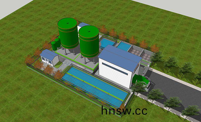 湖北蔴城某(mou)隧(sui)道汚水處理站項目