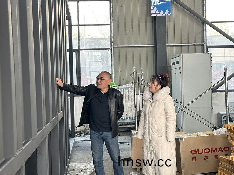 熱烈歡迎青島港項目荊總蒞臨我司視詧工作